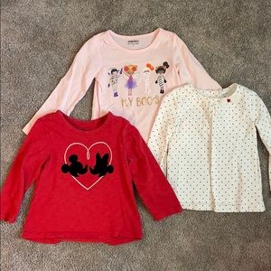 3T Long-sleeved Shirt Bundle
